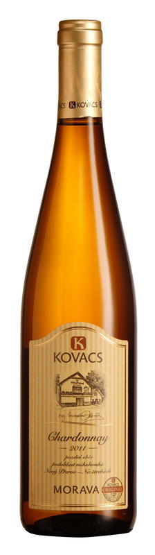 Chardonnay 0,75 pozdní sběr 08/11 Kovacs Tradiční